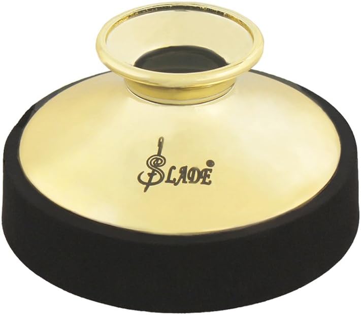 ULKEME Lightweight ABS Mute Dampener Silencer For Alto Saxophone Musical Instrument