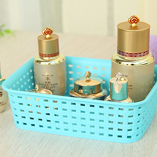 FaSoLa Plastic Storage Basket (Blue, S) - Thumbnail 3