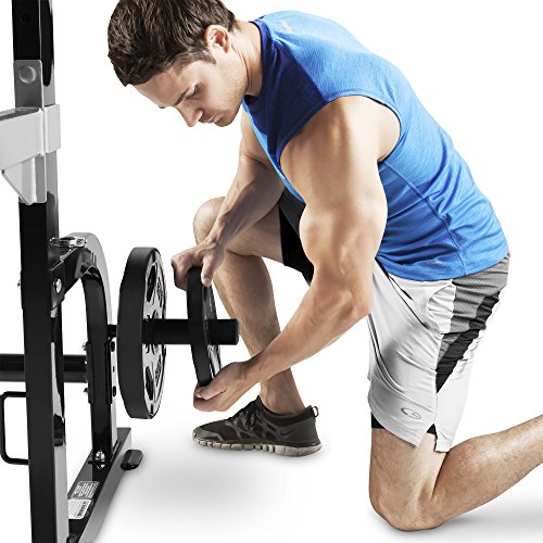 Marcy Olympic Cage Home Gym System Multifunction Squat Rack