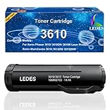 Ledes 1 Pack 3610/3615 High Yield Toner Cartridge