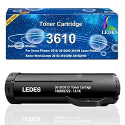 Ledes 1 Pack 3610/3615 High Yield Toner Cartridge