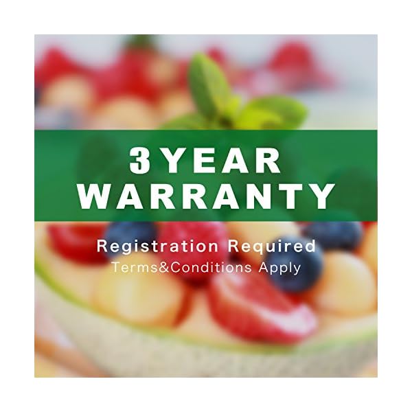 Hand Blender 3 in 1 LINKChef Hand Blender 500W, 500ml Food Processor, 800ml Beaker, Whisk, Robust Titanium Coating…