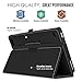 MoKo Case for All-New Fire 7 Tablet (7th Generation, 2017 Release Only) - Slim Folding Stand Cover Case for Fire 7, Black (with Auto Wake/Sleep)