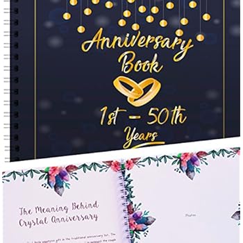  Unique 45th Wedding Anniversary Memory Book With
