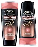 L'Oreal Paris Smooth Intense Ultimate Straight Bundle: Straightening Shampoo & Conditioner, 12.6 Ounce Each