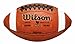 Wilson GST Leather Game Football - Brown, Pee Wee Size