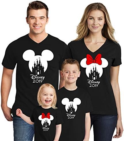 Natural Underwear Family Vacation Mickey Minnie Mouse T Shirt Dad Mom Youth Kids