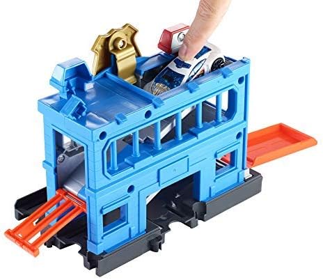 hot wheels downtown police station breakout