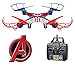 World Tech Toys 2.4Ghz Marvel - Captain America Sky Hero 4.5 Channel RC Drone