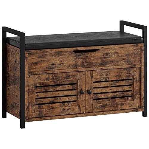 IRONCK Shoe Storage Bench with Door
