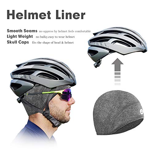 image for Empirelion Lightweight Thermal Cycling Helmet Liner Full Cover Ears Ru