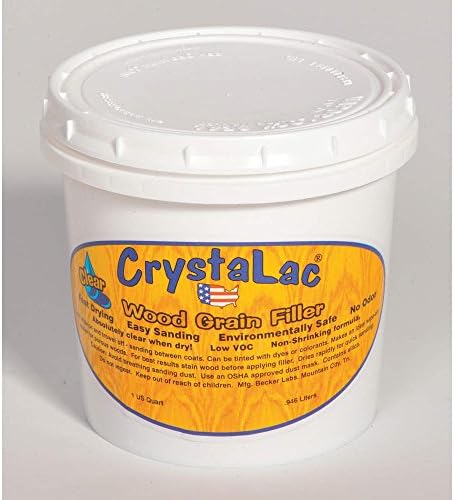 Woodgrain Filler, 1 qt., Clear, Tub