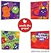 Playhouse Silly Monsters Grape Scented Scratch and Sniff 28 Card Valentine Exchange Box for Kids