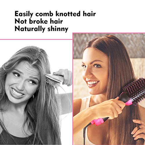 Hair Dryer Brush, Hot Air Brush, Straighten & Curl One Step Hair Dryers, Multifunctional Comb
