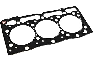 Donpida Cylinder Head Gasket Replaces 1G063-03310 Compatible with Kubota D1105 D1305 enigne, for Tractors B2400 B2410 B26 B2630 B7610 F2400 F2560 F2880 FZ2400 KX161-2 KX41 RTV1100 RTV1140 U25 ZD28