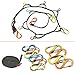 WaHe Outdoor Camping Lanyard with 10 Hooks| Camping Rope| Outdoor Camping Clothesline with Hook| Camping Tent Accessories