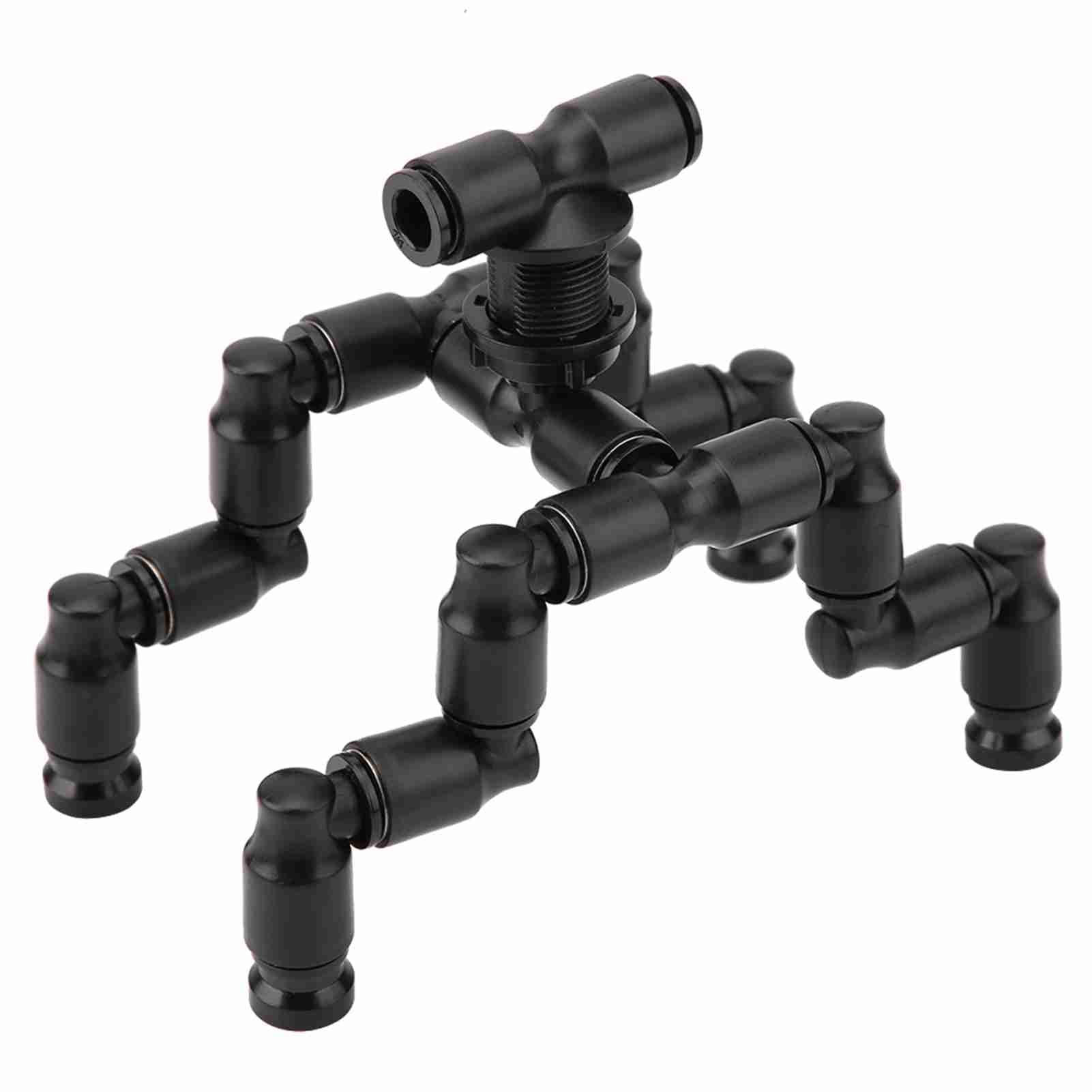 Adjustable Mist Sprinkler System for Reptile Rainforest Tank Setup Providing Pet Cooling with Spray Nozzle for Ecological Landscape Habitat