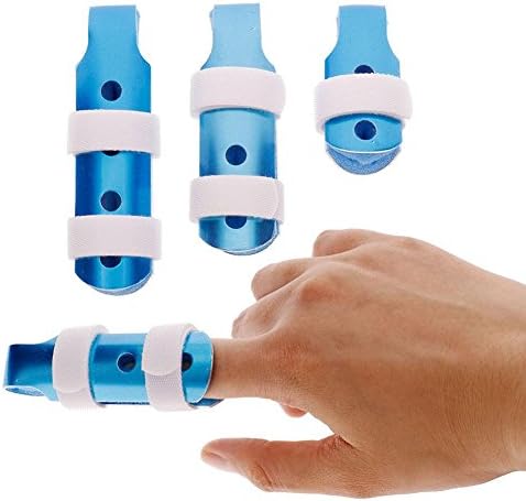 Indexu Finger Brace Support Splint Training Support Protect Fingers Keep Joints in Position Comfortable Breathable M