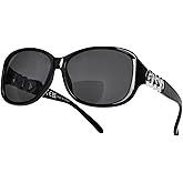 FONHCOO Bifocal Sunglasses for Women -Reading Sunglasses with UV400 Protection, Stylish Bifocal Sun Reader for Outdoor
