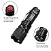 Gold Armour Led Tactical Flashlight 2 Pack with Belt Clip - Zoomable, Water Resistant, 3 Modes, Small Mini Light - Best Everyday Carry Flashlights for Emergency, Hurricanes, Outdoor