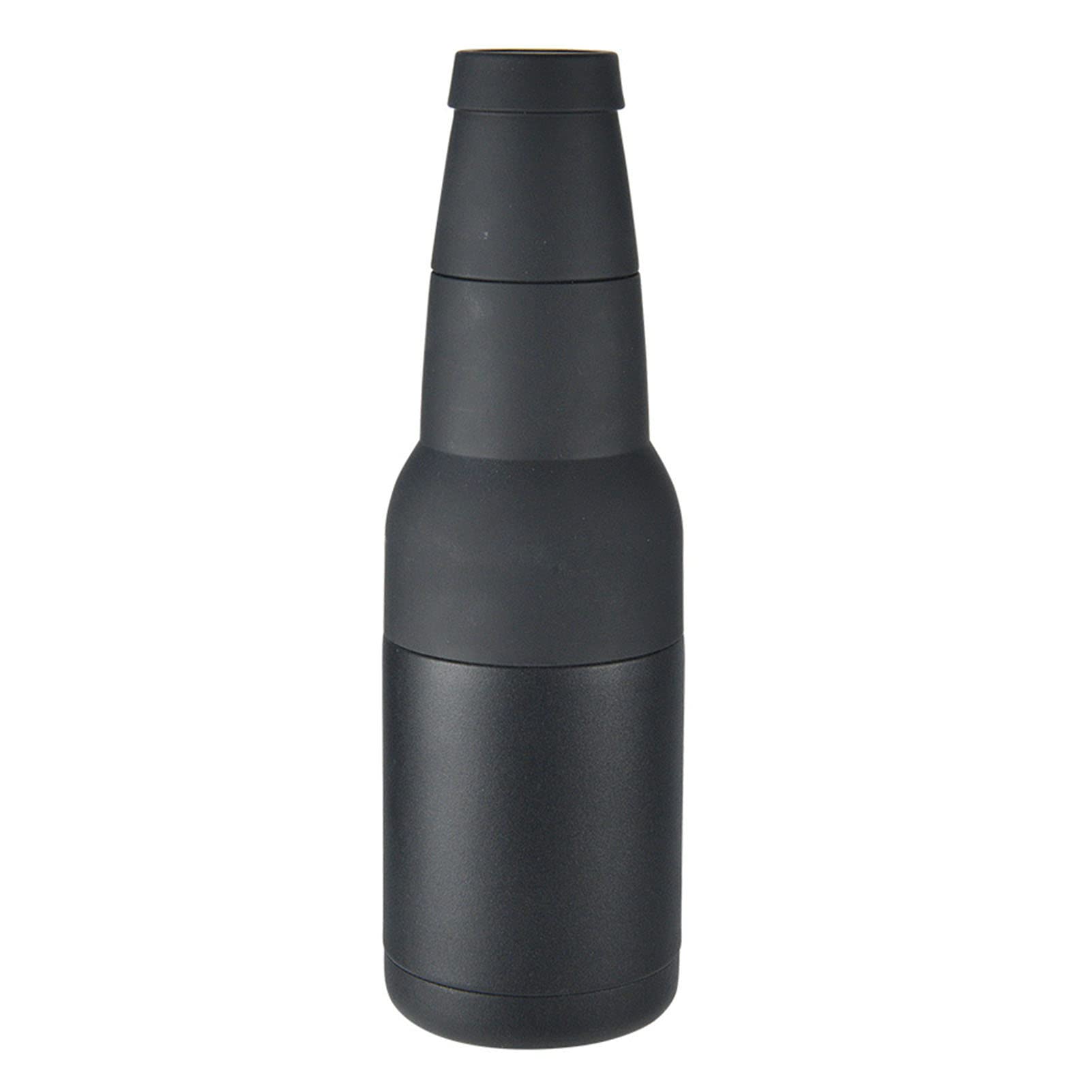 plplaaoo 3 in 1 Can and Beer Bottle Insulator,12oz Beer Bottle Cooler,Portable Stainless Steel Double Walled Insulated Beer Bottle Can Cooler for Picnicking Hiking Backpacking Camping