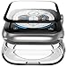 i-Blason Tempered Screen Protector Compatible with Apple Watch 44mm Series 5 2019 / Series 4 2018, Clear TPU Case With Two Tempered Glass Screen Protector Compatible with Apple Watch 44 mm
