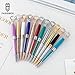 PASISIBICK Diamond Pen,Rhinestones Crystal Metal Ballpoint Pens with Black Ink(10models)