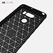 LG V30 Case,LG V30 PLUS Case, Suensan Flexible Durability, Durable Anti-Slip TPU Shock Absorption Technology Raised Bezels Protective Case Cover for LG V30 + (Blcak)