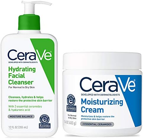 cerave face wash and moisturizer