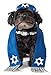 Rubies Yarmulke and Tallis Costume for Pets, Small/Medium for Themed Parties and Halloween