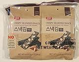 Dongwon Yangban Crispy Layered Seaweed Snack with Almonds (4.2 total ounce) (Pack of 3)