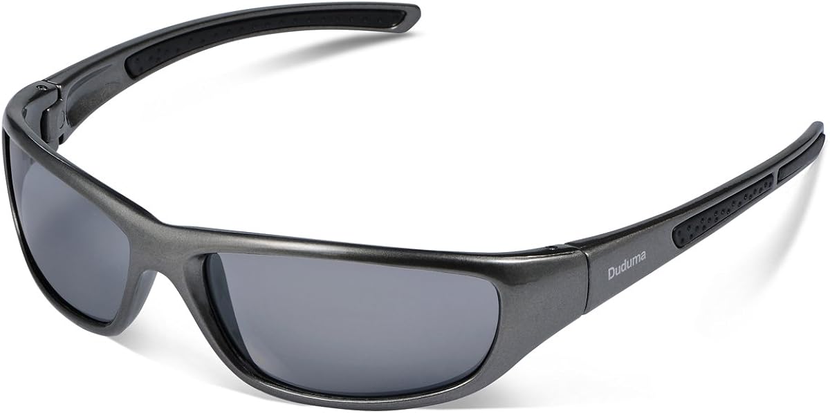 Duduma Tr8116 Polarized Sports Sunglasses for Baseball Cycling Fishing Golf Superlight Frame: Clothing