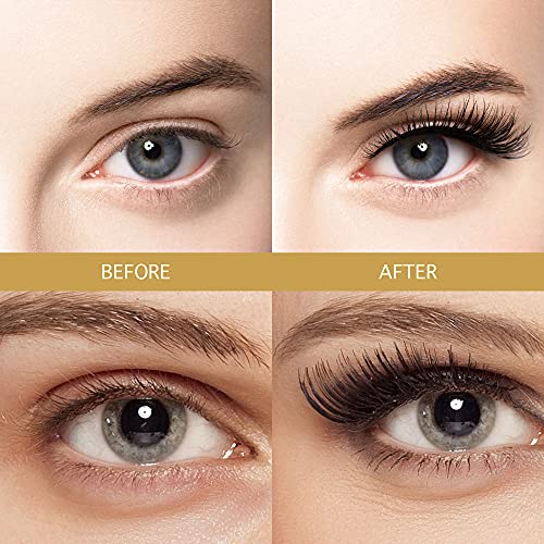 Breavo Dual Magnetic Eyelashes, Natural Half Lash, Accent Lashes, Light Weight & Reusable, Updated 3D False Eyelashes with Applicator(8pcs)