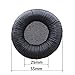 BINGLE Replacement Earpads Ear Cusion for SENNHEISER PX200 PXC150 PXC250 PMX200 (fit PXC300) Headphones(1Pair Black)