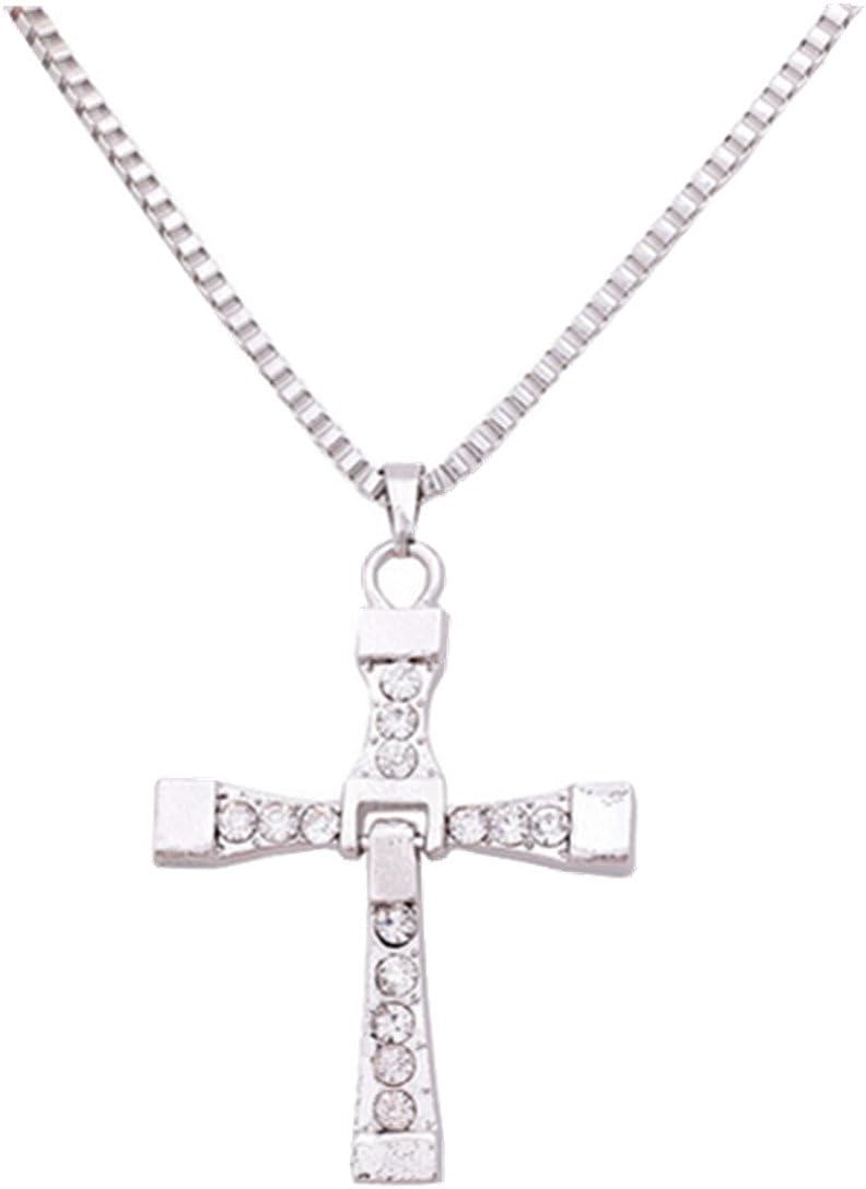 YummiexpressDominic Toretto De Unisex Cross Necklace Long Necklace Valentine Gift
