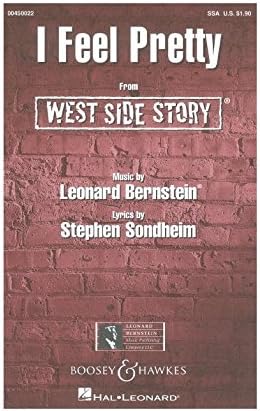 West Side Story I Feel Pretty Frauenchor Ssa Und Klavier Chorpartitur Bernstein Leonard Amazon De Musikinstrumente