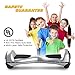MEGAWHEELS Smart Hoverboard - UL Certified Safety Battery Colorful Led Lights Self-Balancing Hover Board