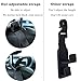 Qozary Car Headrest Hooks, 4 Pack Magic Headrest Hooks for Car (Adjustable Strap), Car Seat Hooks for Purse, Handbag, Backpack, Coat and Bottle, Car Bag Hanger Holder Fit Universal Vehicle Car