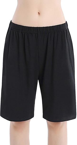high waisted sleep shorts