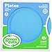 Green Eats 2 Pack Plates, Blue