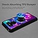LG G6 Case, Starry Sky Customed Shock Absorption Scratch Resistant Soft TPU Bumper Case with Multifunction Pop Cell Phone Holder for LG G6