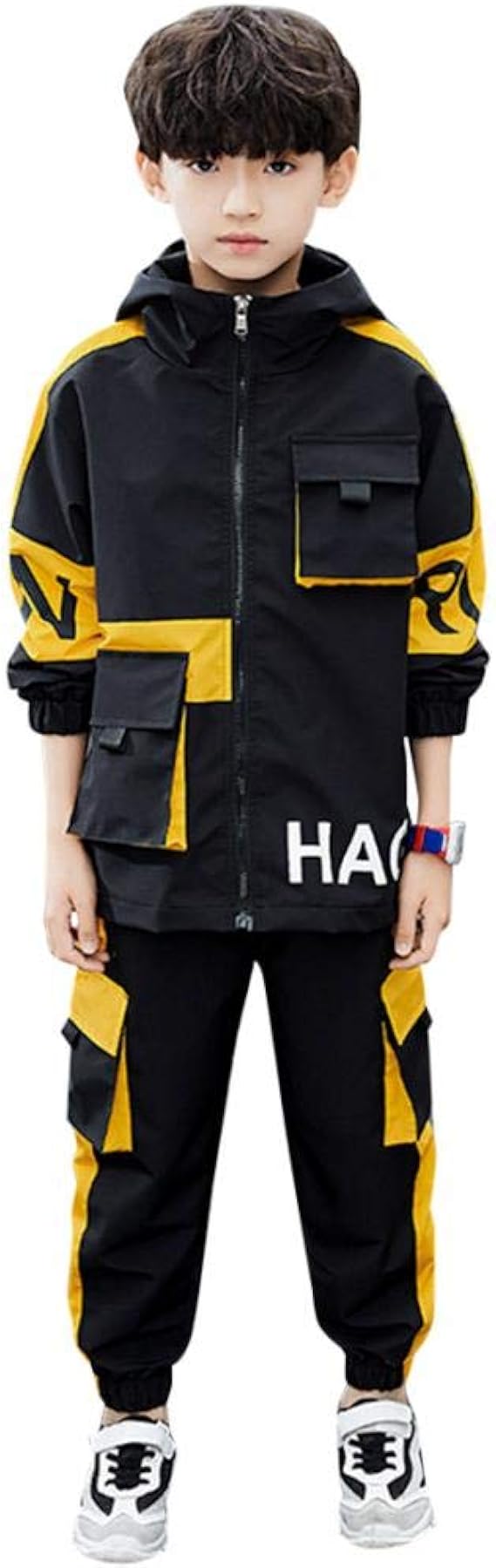 Amazon Co Jp ジャケット 男の子 ウインドブレーカー ロングパンツ セットアップ 2点セット 子供服 アウター 防風 通気 撥水加工 カジュアル かっこいい ジージャン ボーイズ ジャケット 秋 長袖アウター ファッション キッズ服 服 ファッション小物
