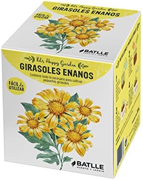 Huerto Urbano - Kit Happy Garden Girasol Enano - Batlle: Amazon.es ...