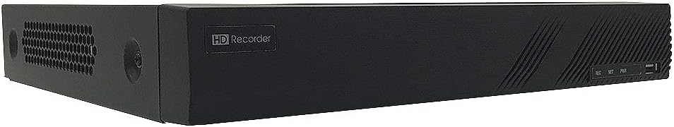 16 Channel 4K Onvif Compliant NVR Mini 1U Supports up to 8 Megapixels 3264x2448, Pier 2 Pier, Realtime 30fps, H.264 and H.265 Duel Steaming Dual Core Processor, Free US Tech Support and Free Apps