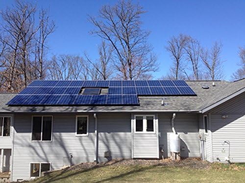 Amazoncom 5000w 5kw Solar Panel Kit Grid Tie And Ground