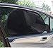 Iuhan® Fashion 2Pcs Car Rear Window Side Sun Shade Cover Block Static Cling Visor Shield Screen