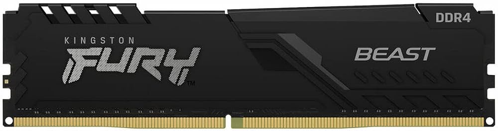 Kingston FURY Beast 16GB 3200MHz DDR4 CL16 Desktop Memory KF432C16BB1/16