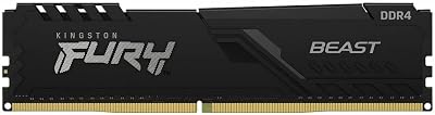 Kingston FURY Beast 16GB 3200MHz DDR4 CL16 Desktop Memory KF432C16BB1/16