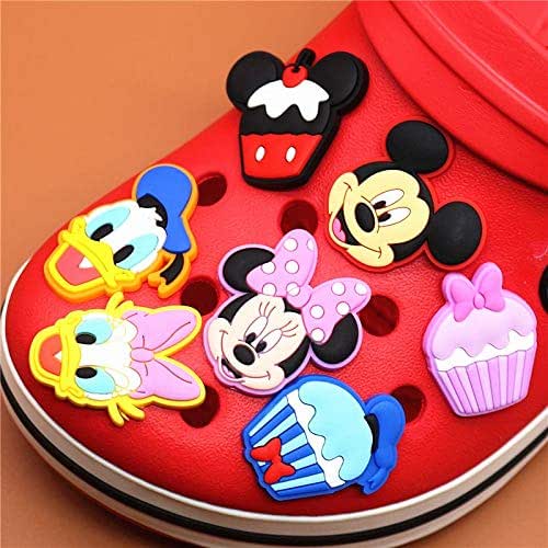 Charm for Croc 8pcs Set PVC Cartoon Shoe
