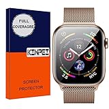 KINPEI [6 Pack Apple Watch Series 4/5 44mm Screen Protector Waterproof Full Coverage Anti-Bubble HD Clear Film (44mm)
